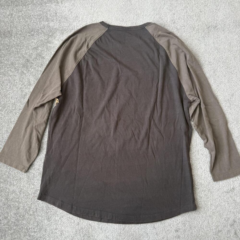 Lucky Brand Shirt Mens XL Gray Yellowstone Ride For The Brand Graphic Tee - Picture 9 of 9
